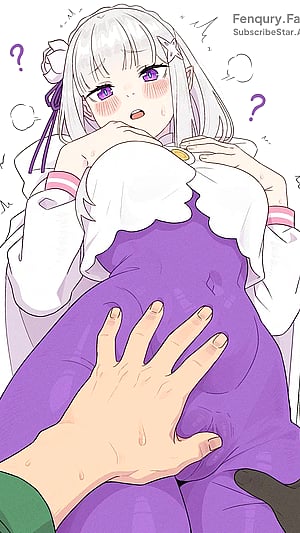 Emilia Getting a Rubdown (Fenqury)