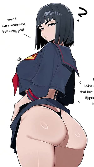 Satsuki Switch: G-String Glow Up