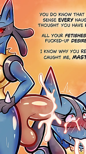 Lucario's Glow Is Giving Main Character Energy (OC)