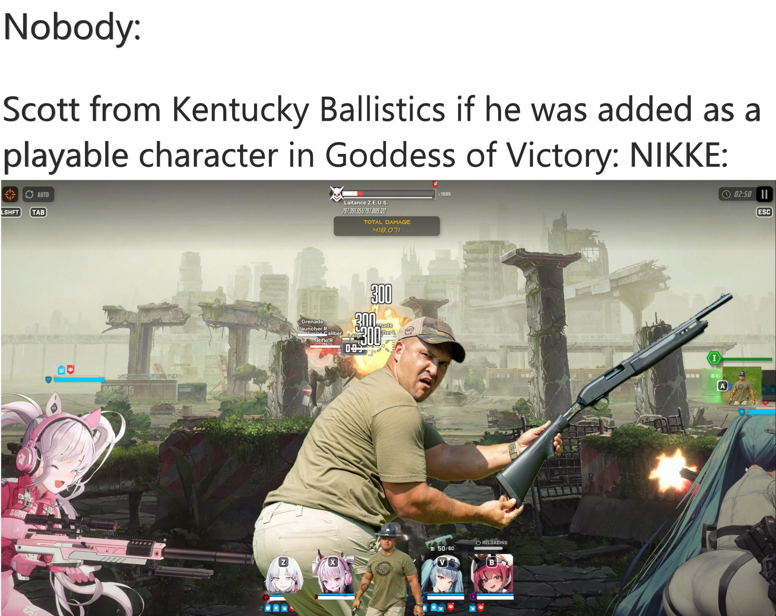 Scott s NIKKE Weapon Crossover: The Only Human Who Can Handle It picture 1 of 1