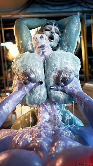 Samara's Creamy Canvas: A Rigid3D Original