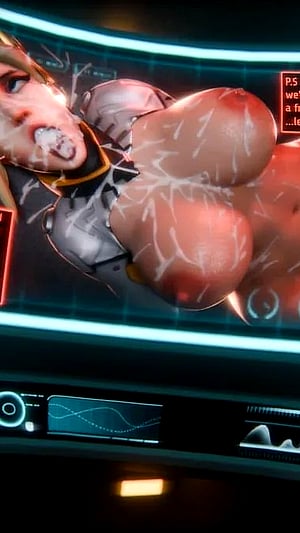 Mercy Drops a Spicy Talon Tease in This 3D Overwatch Treat