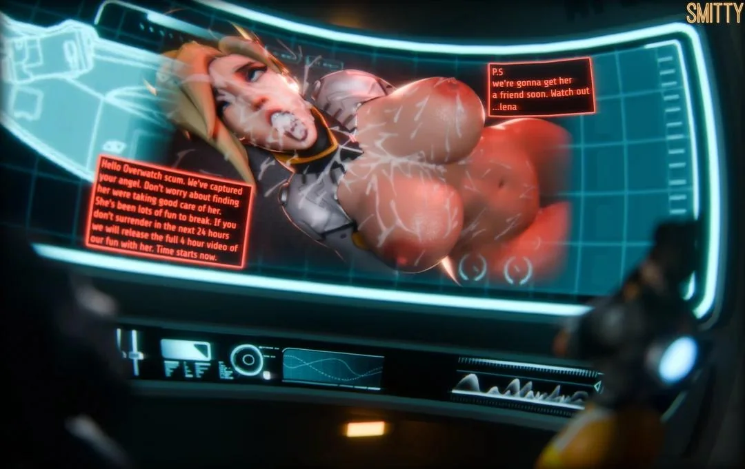 Mercy Drops a Spicy Talon Tease in This 3D Overwatch Treat picture 1 of 1