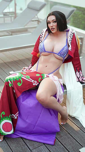 Boa Hancock Cosplay Tease by Octokuro