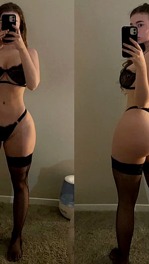 slim thick cutie serving looks