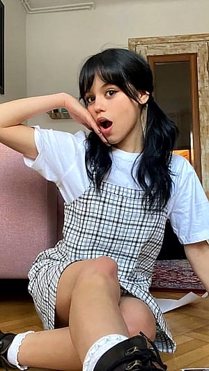 Jenna Ortega Serves Fall Vibes in American Eagle 2021 Campaign