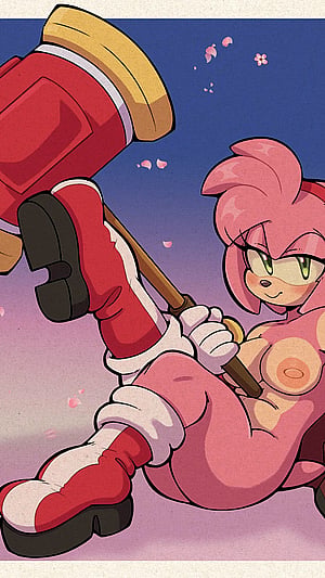 Amy's so pretty, and she totally knows it