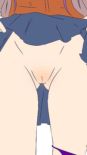 Yuri From Doki Doki Gives You a Peek