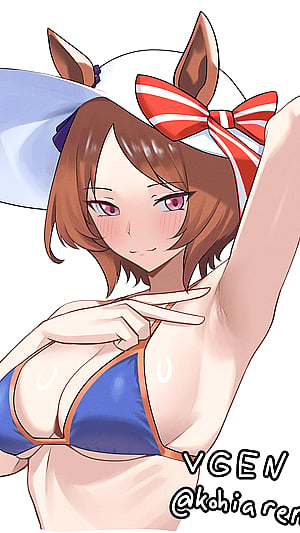 Sakura Laurel's teasing armpit spotlight