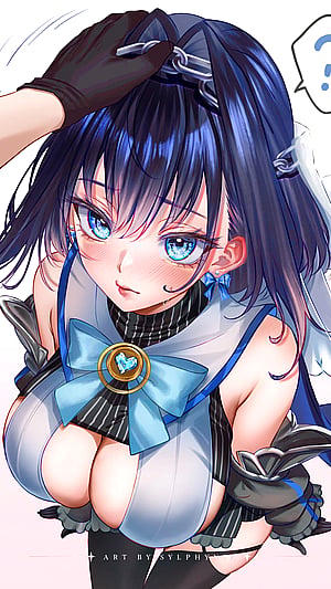 Headpat for Kronii, the goodest girl | Hololewd