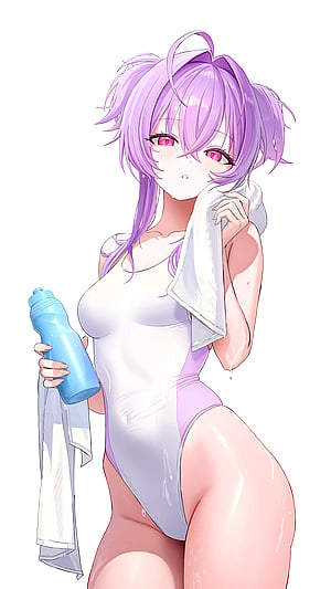 Liberalio Makes a Splash in NikkeMobile Fan Art by Arlesia