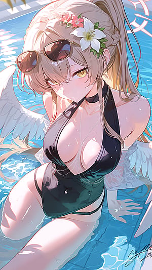 Swimsuit Nagisa (Honyara) [Blue Archive] Steamy Beach Vibe