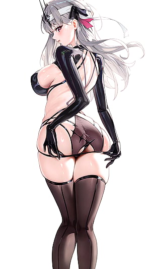 Modernia From Nikke Serving Major Thighdeology Vibes (DOU)