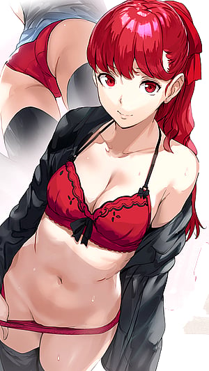 Yoshizawa Kasumi From Persona 5 The Royal, Looking Fine