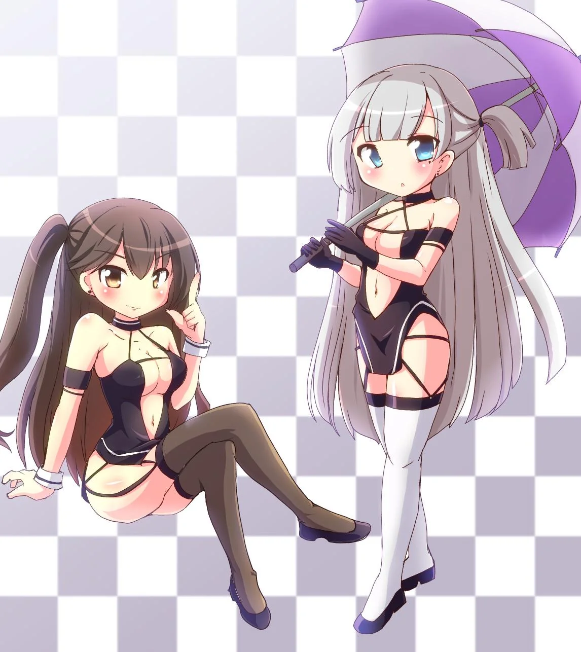 Chibi Race Queens: Zuikaku & Shoukaku Edition picture 1 of 1