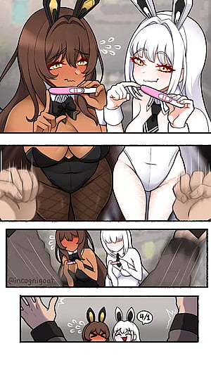 Prank time with Noir and Blanc!