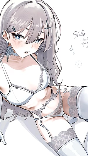Stella: WoolsonDaSheep's Sultry Anime Lingerie Muse