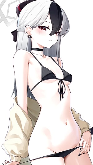Kayoko Bikini (二狼) - Blue Archive Coastal Sun Impressions