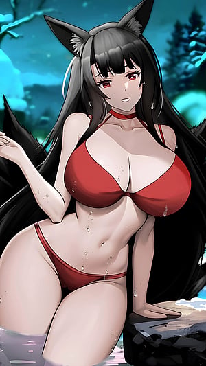 Private Onsen with IJN Akagi: Just Us Two, Commander~