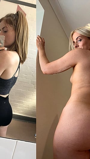 April's Booty Glow-Up: 2018 to 2024!