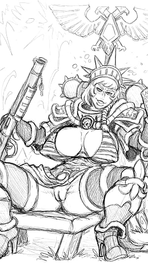 4th July SoB by Fleatrollus - A Star-Spangled Tease
