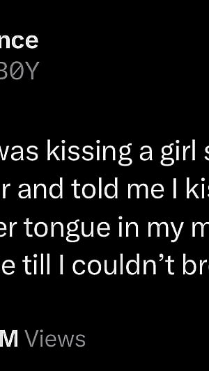 Goddess Forbid a Boy Kisses Gentlyβ¦