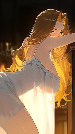 Methode From Sousou no Frieren Serving Major AnimeLingerie Looks