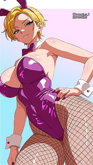 Android 18 Bunny Girl by Moctus - Thighdeology Dreams
