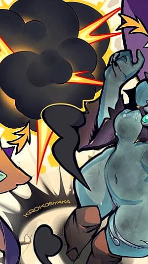 Hot Goblin Girl Gone Wild After a Fireball Mishap