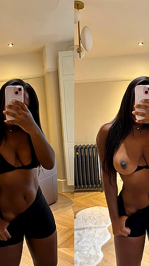 Gym Girl Glow: Lele's Sweaty Selfie Slay