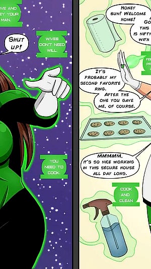 Beware Her Power! Green Lantern Wife! (PolManning)