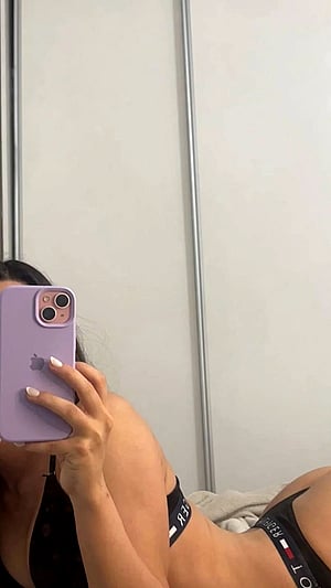 Am I Hot? Olivia's Cheeky Little Tease
