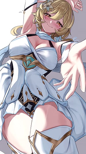 Lumine Giving Us That Sexy Pose Energy