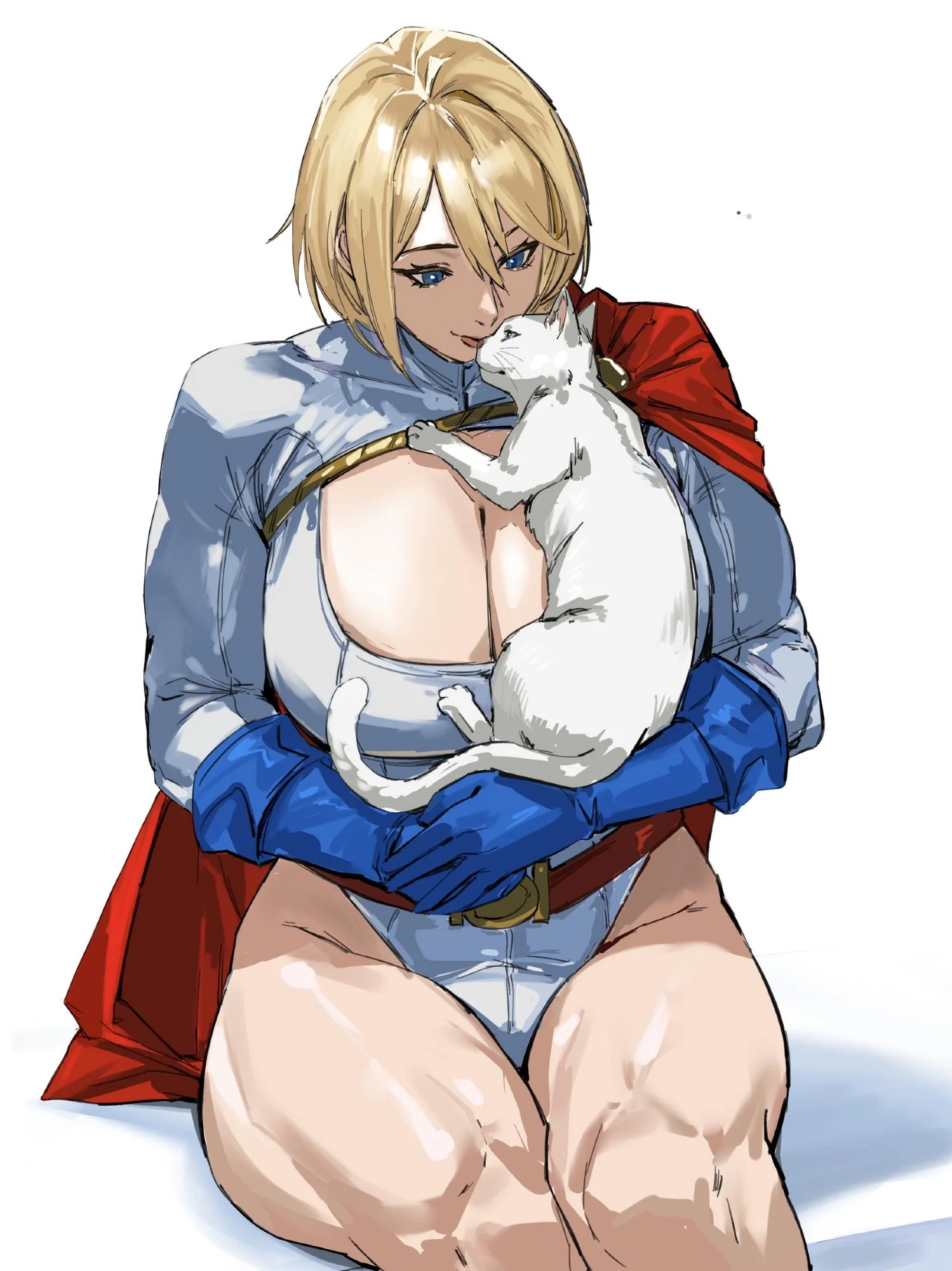 Power Girl 2D Tease Will Melt Your Screen picture 1 of 1