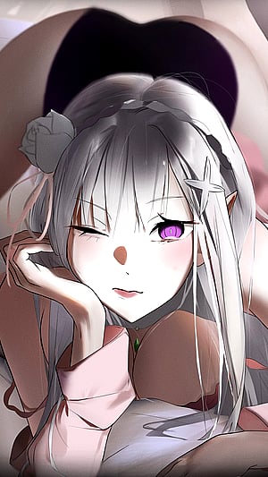 Morning View: Emilia's Bedroom Eyes