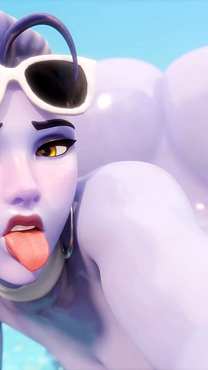 Widowmaker's Last Summer Selfie Will Make You Melt (Nemesis_3d)