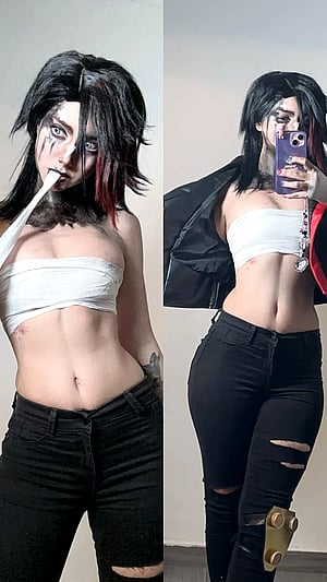 Vi from League of Legends - Aloevera Is Serving Punchy Pixie Energy
