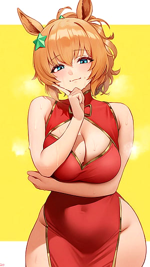 Taiki Shuttle Qipao Tease - cwolla98 Fan Art