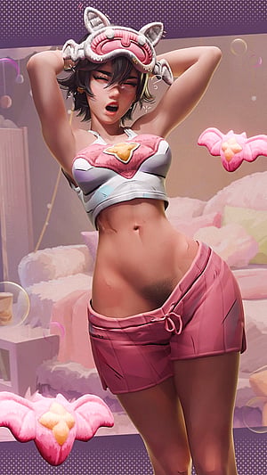 Jubilee's Early Bats - A Playful Tease from EroTamaX