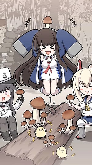 Mushroom Foraging Cuties: Ayanami, Pamiat Mekuria & Long Island Get Frisky in the Woods