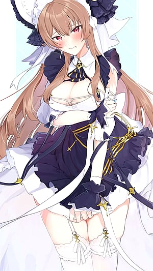 Swiftsure Sizzles in This AzureLane Fan Art